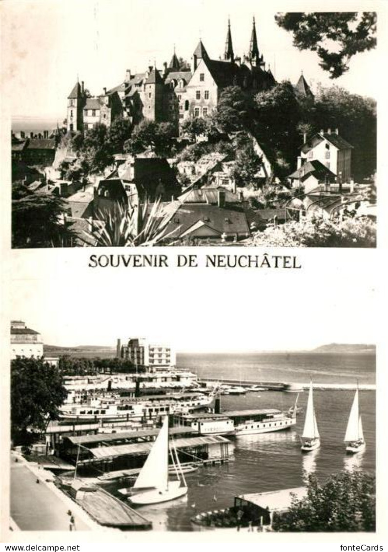 13224631 Neuchatel NE Schloss Hafen Neuchatel NE - Sonstige & Ohne Zuordnung