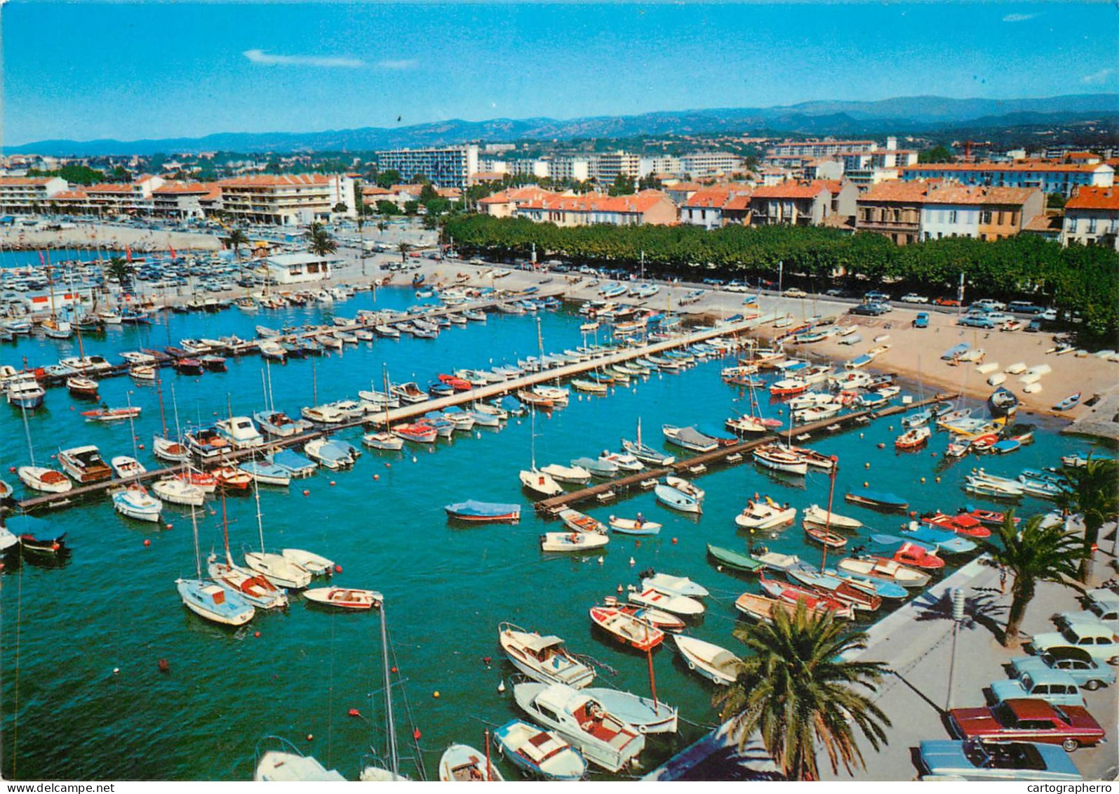 Navigation Sailing Vessels & Boats Themed Postcard St. Raphael Harbour - Veleros