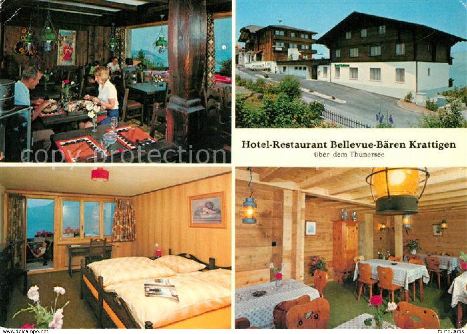 13223284 Krattigen Hotel Restaurant Bellevue Baeren Krattigen - Sonstige & Ohne Zuordnung