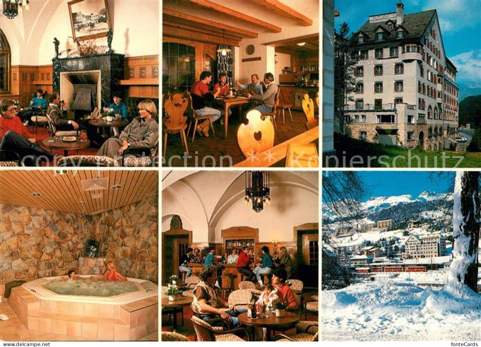 13223280 St Moritz Bad GR Hotel La Margna Winter Sommer St Moritz Bad GR - Autres & Non Classés
