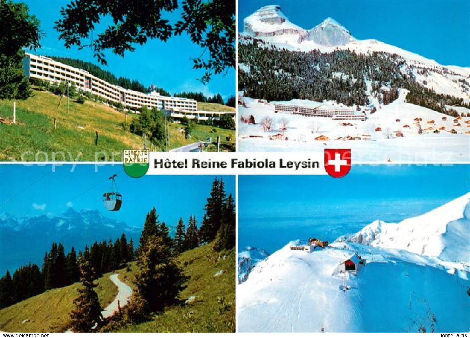 13223148 Leysin Hotel Reine Fabiola Winter Sommer Leysin - Autres & Non Classés