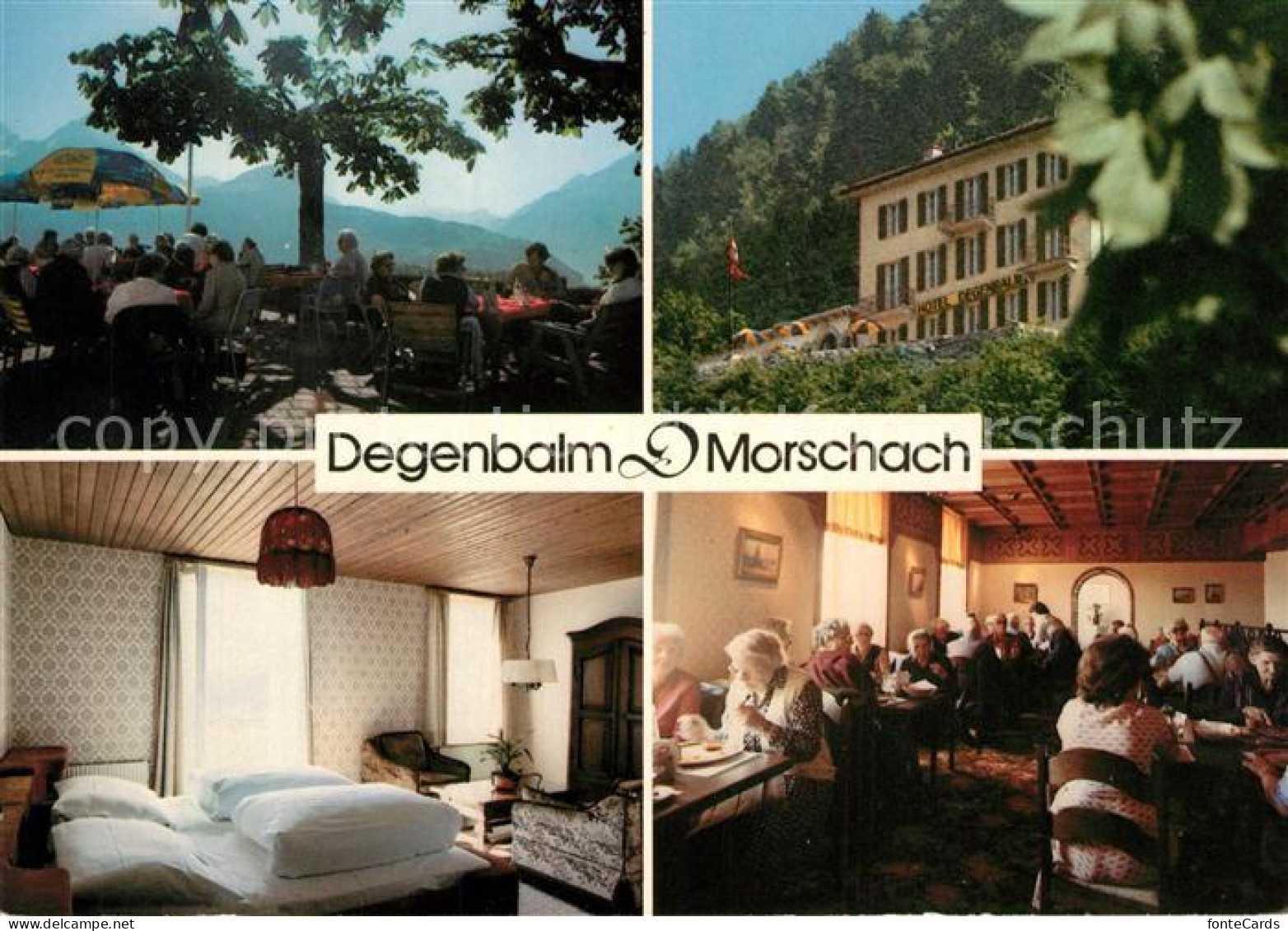 13223121 Morschach Apparthotel Restaurant Degenbalm Morschach - Autres & Non Classés