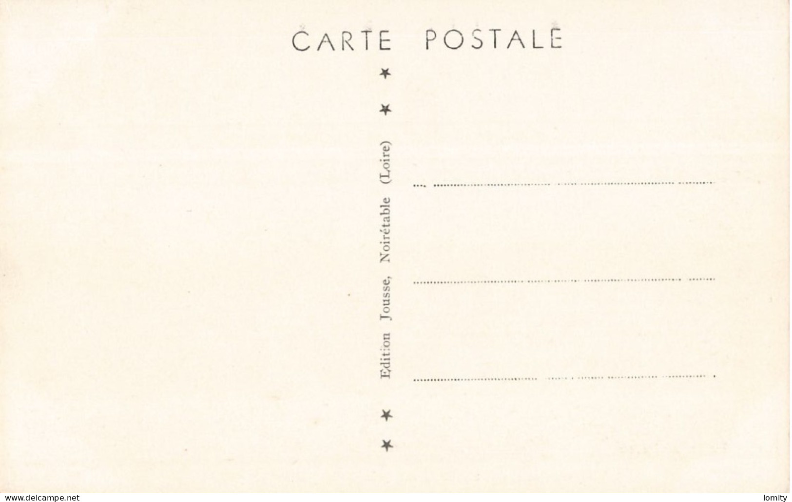 42 Cervieres Vue Générale Près Noiretable CPA - Sonstige & Ohne Zuordnung