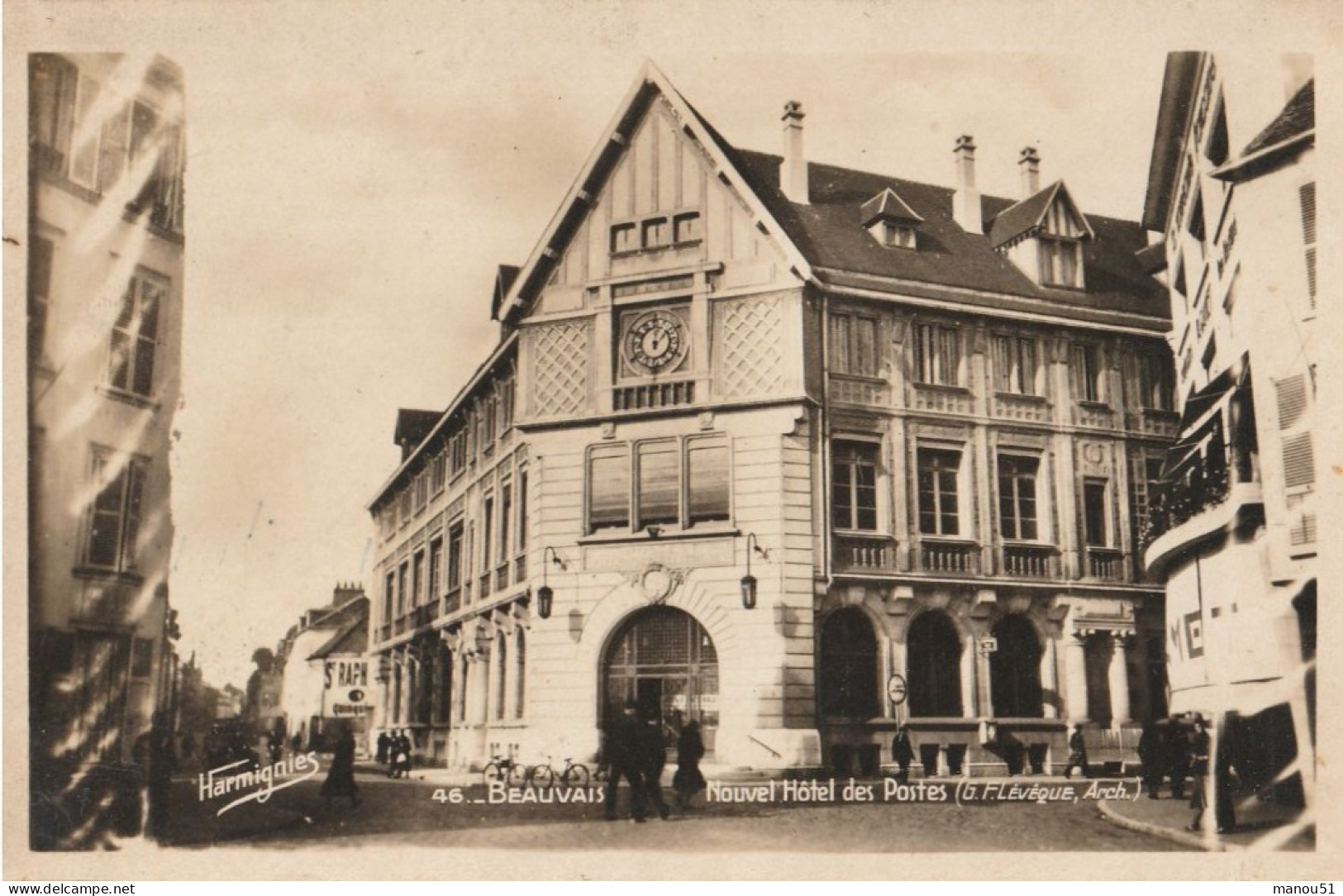 BEAUVAIS - CPSM : Nouvel Hôtel Des Postes - Beauvais