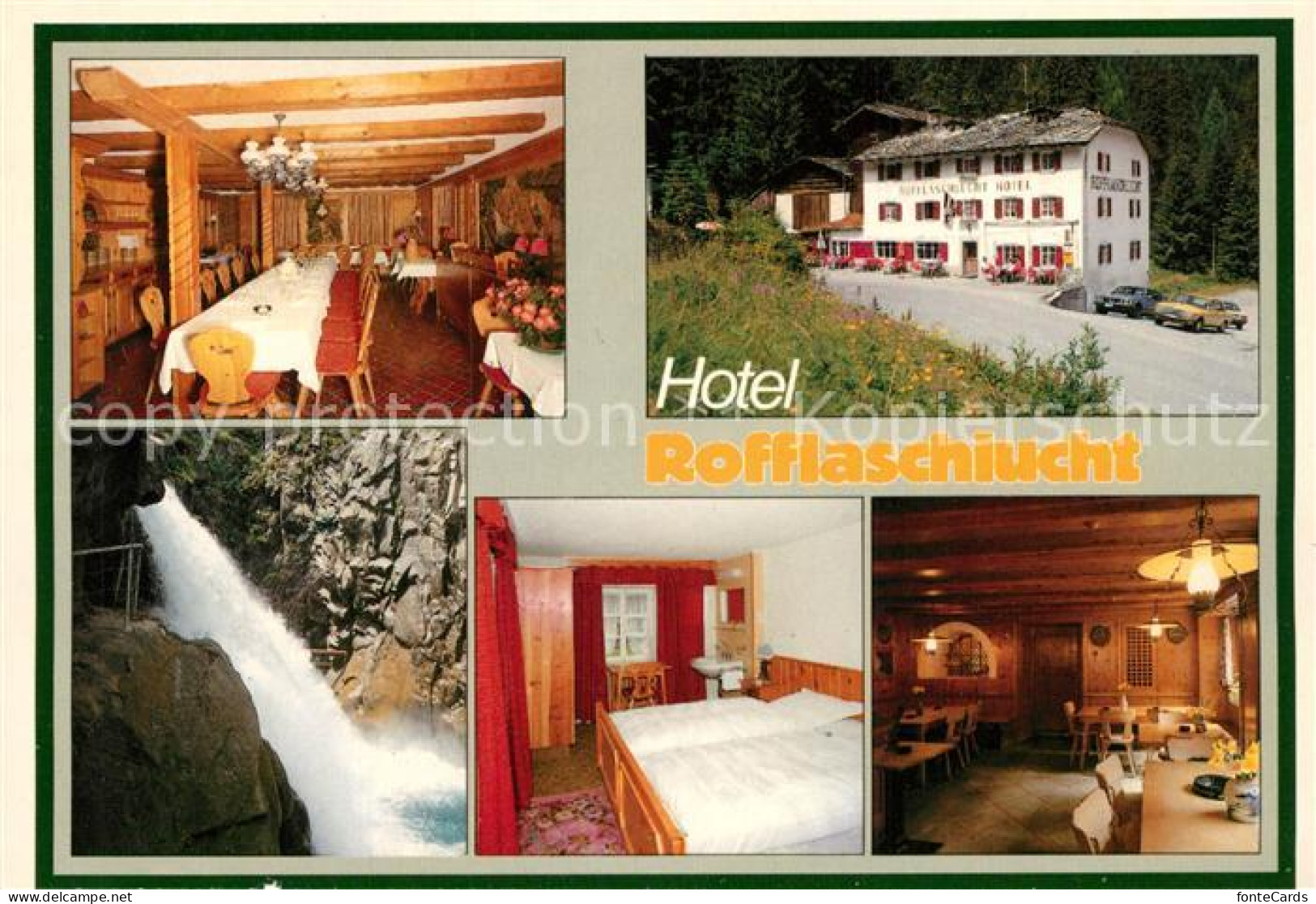 13221422 Andeer GR Hotel Rofflaschlucht Andeer GR - Autres & Non Classés