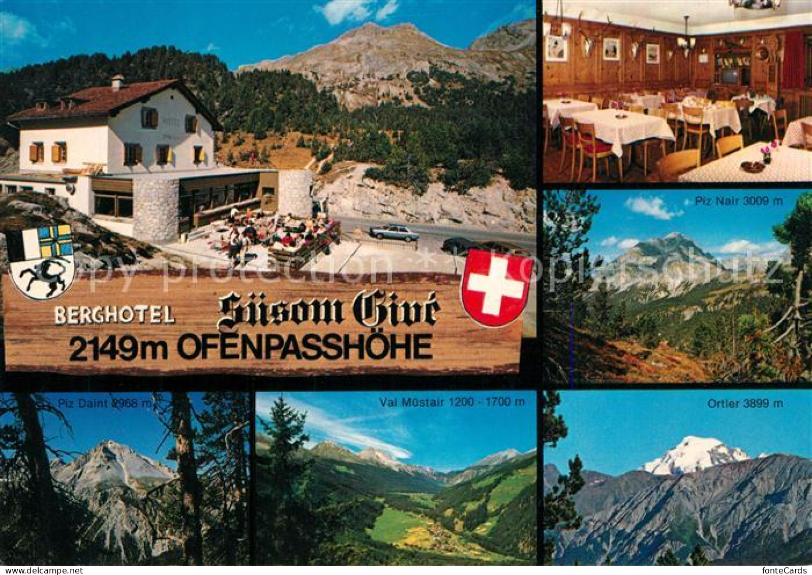 13221288 Tschierv Ofenpasshoehe Berghotel Suesom Give Tschierv - Autres & Non Classés