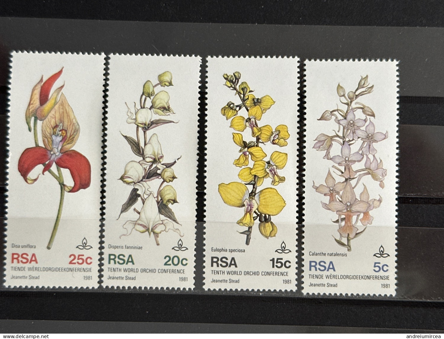 1981 RSA MNH Orchides - Orchids