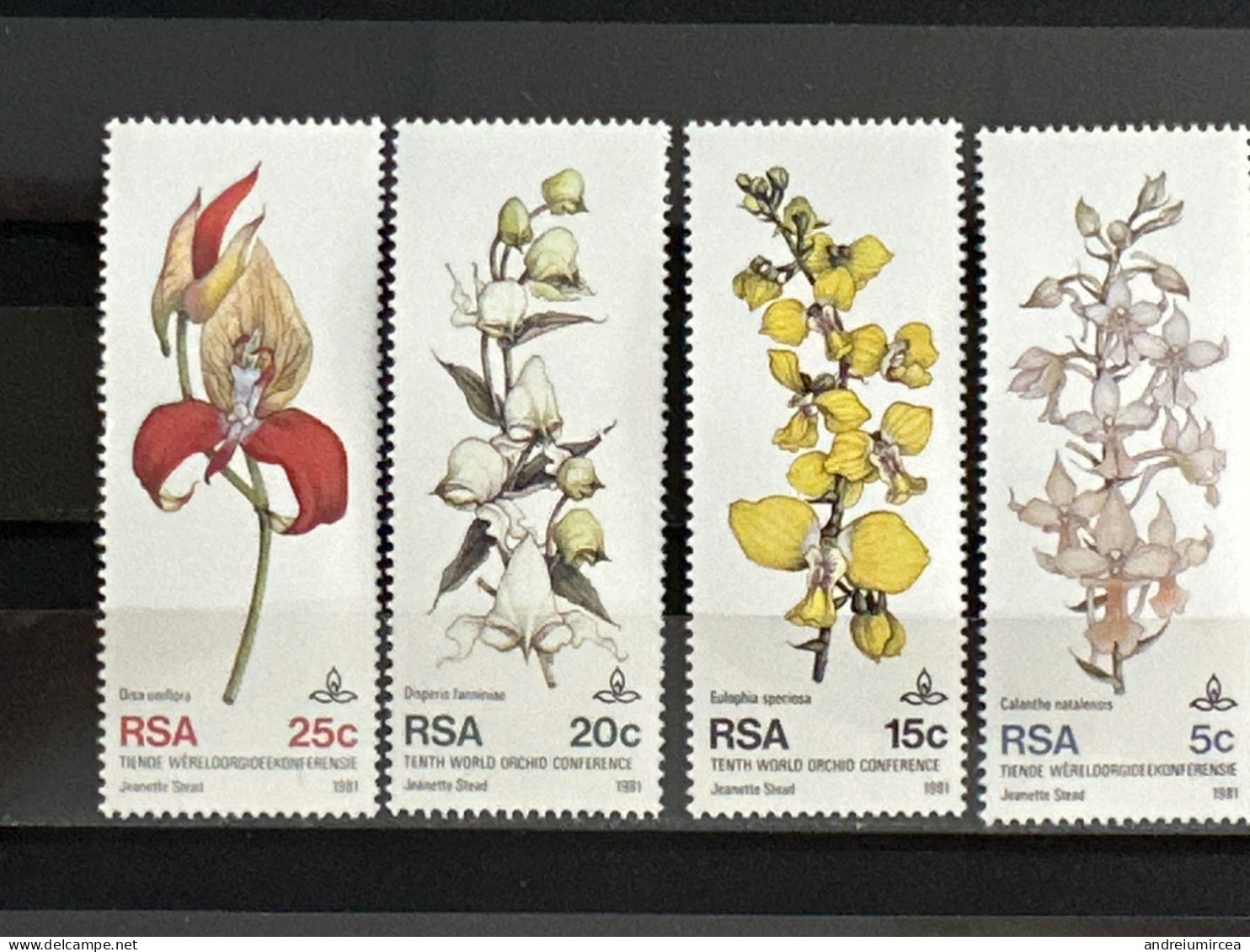 1981 RSA MNH Orchides - Orquideas