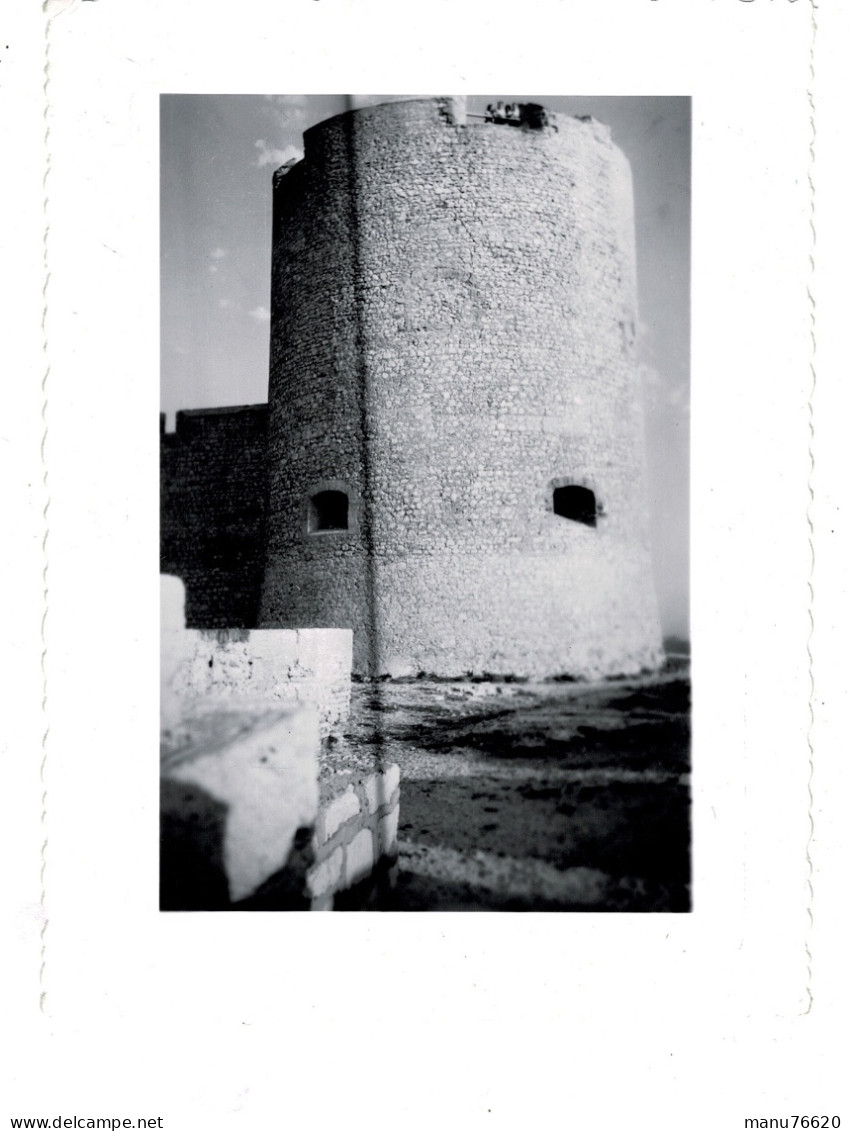 Ref 1 - Photo + Négatif : Le Donjon Du Chateau D'If , Marseille  - France . - Europa