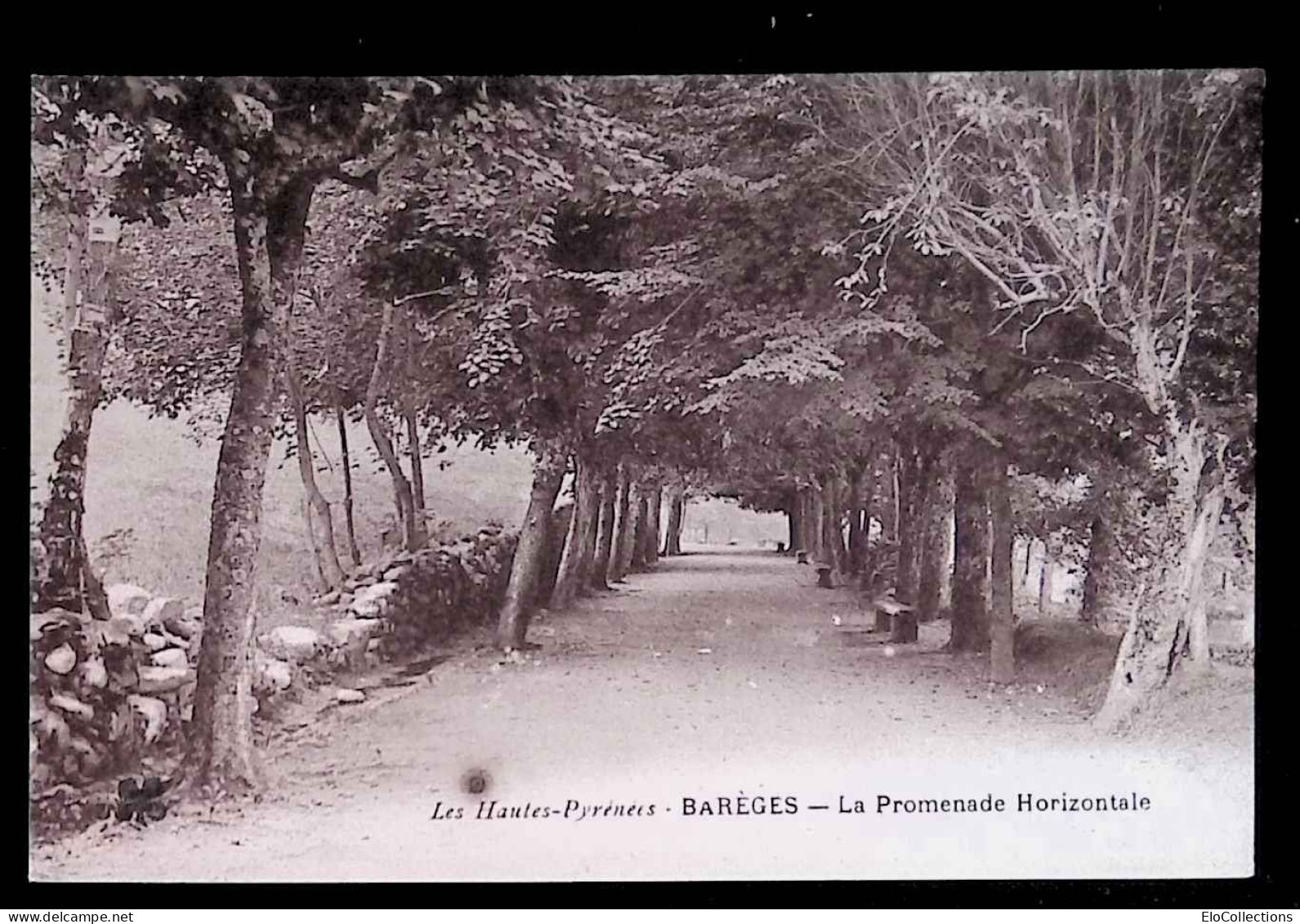 Cp, 65, Baréges, La Promenade Horizontale, Vierge - Autres & Non Classés