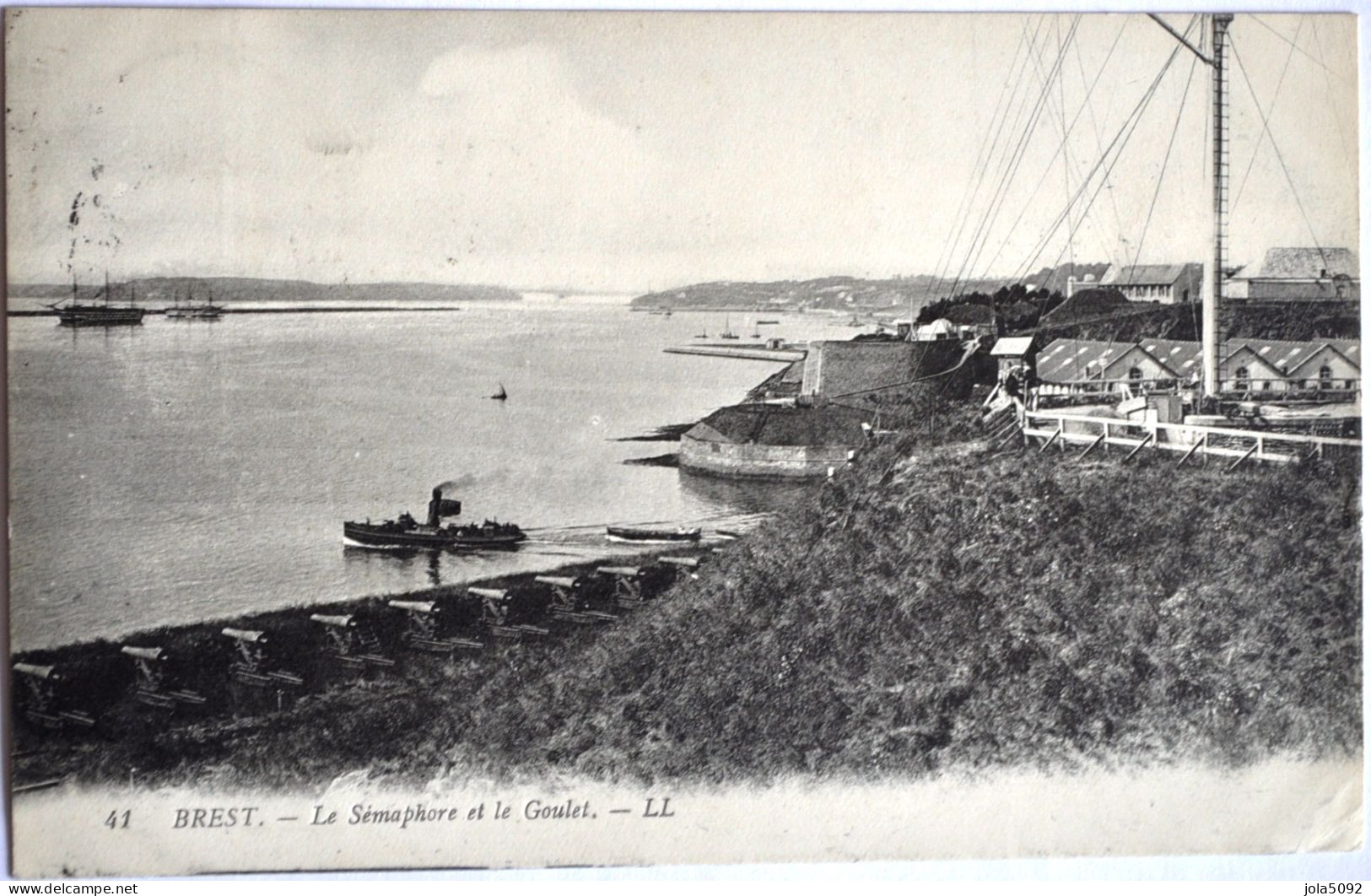 29 - BREST - Le Sémaphore Et Le Goulet - Brest