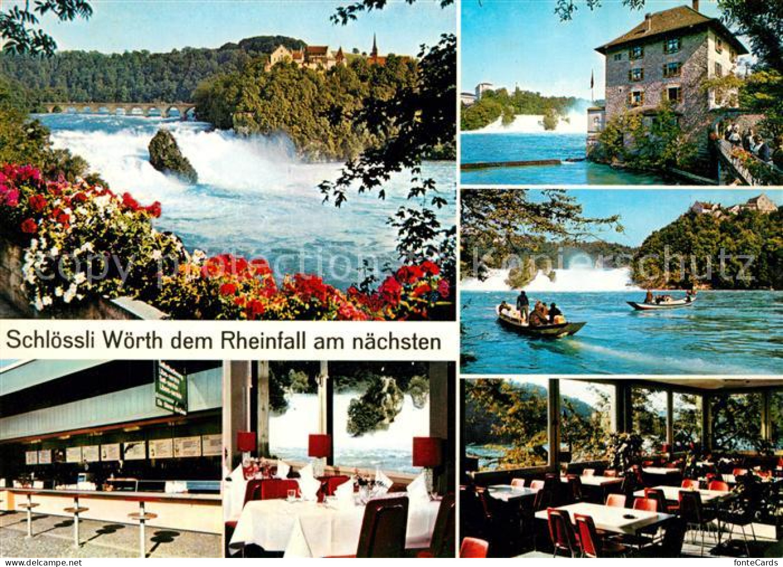 13219852 Neuhausen Rheinfall Restaurant Schloessli Neuhausen Rheinfall - Sonstige & Ohne Zuordnung