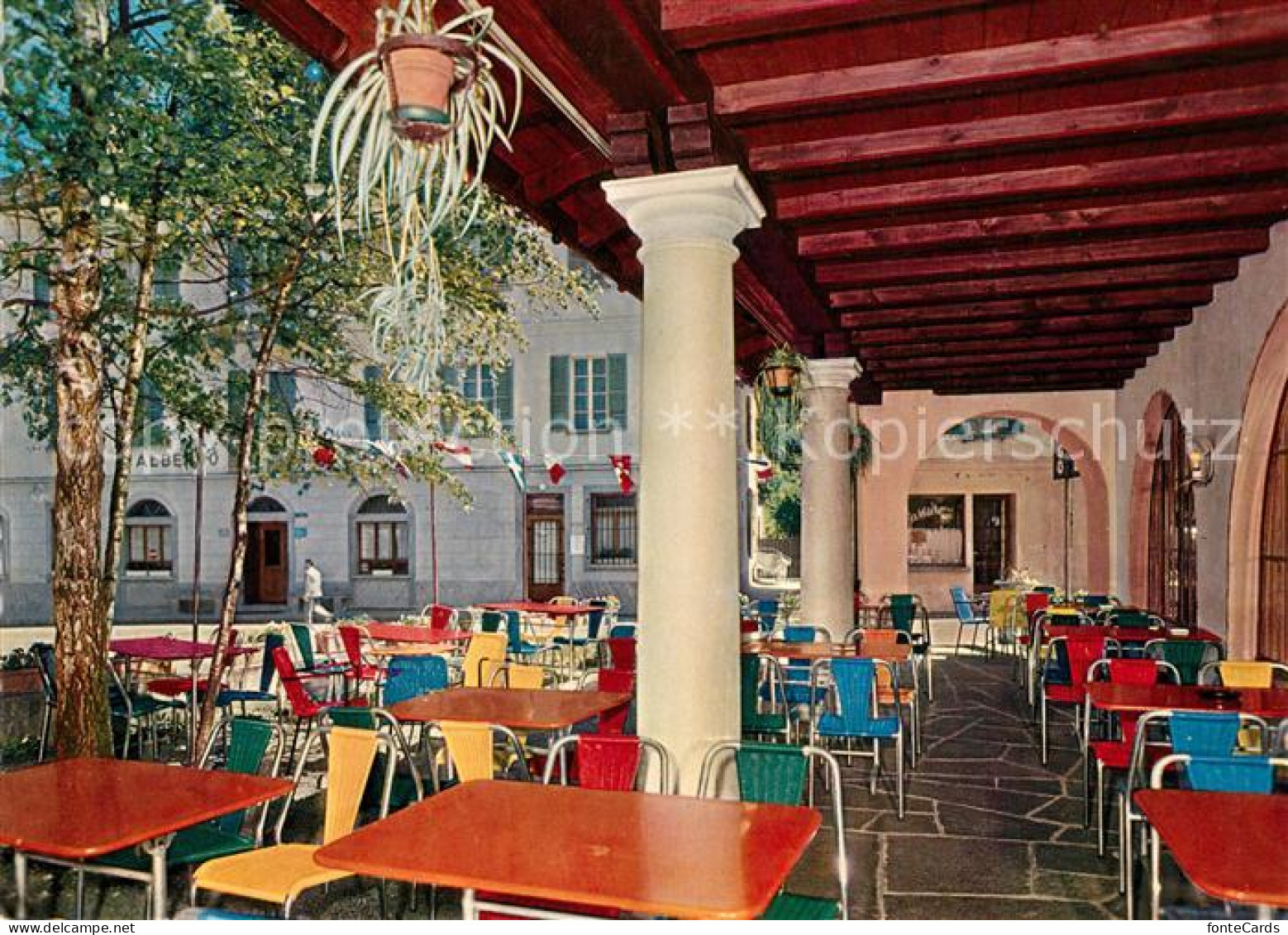 13219844 Cevio Albergo Basodino Hotel Restaurant Terrasse Cevio - Sonstige & Ohne Zuordnung