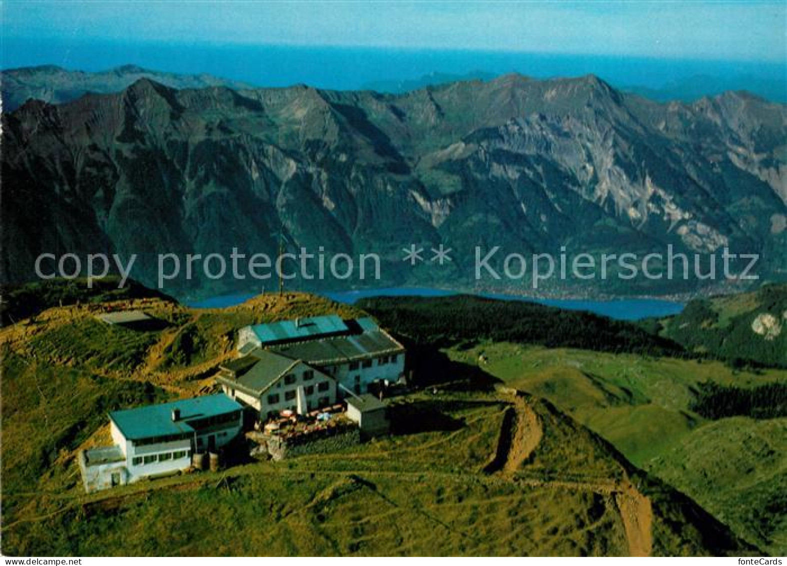 13219842 Grindelwald Berggasthaus Faulhorn Brienzersee Berner Oberland Alpen Fli - Sonstige & Ohne Zuordnung