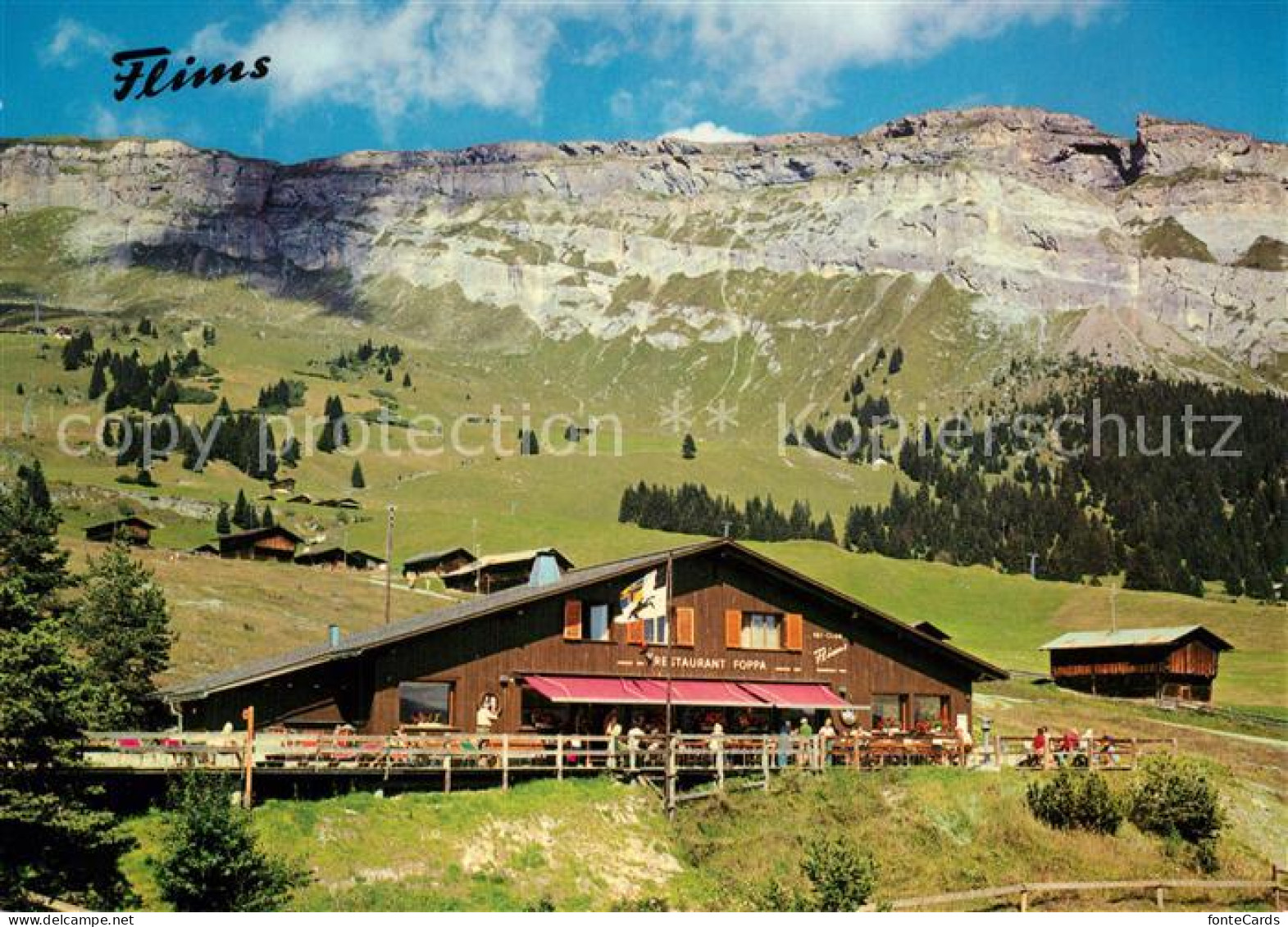 13219834 Flims Dorf Ausflugsrestaurant Foppa Alpen Flims Dorf - Other & Unclassified