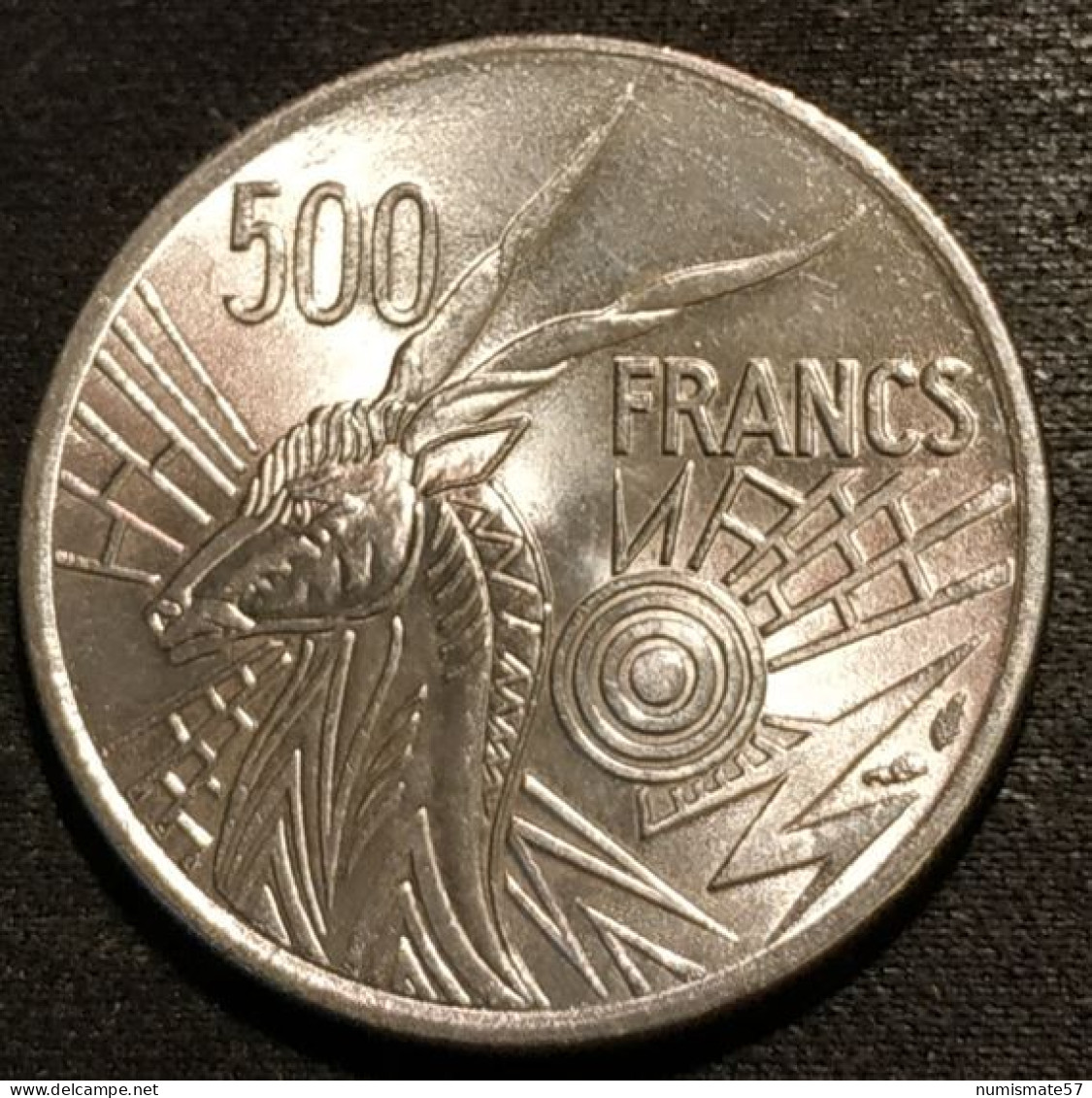 Pas Courant - ETATS DE L'AFRIQUE CENTRALE - 500 FRANCS 1976 E ( Cameroun ) - KM 12 - Autres – Afrique