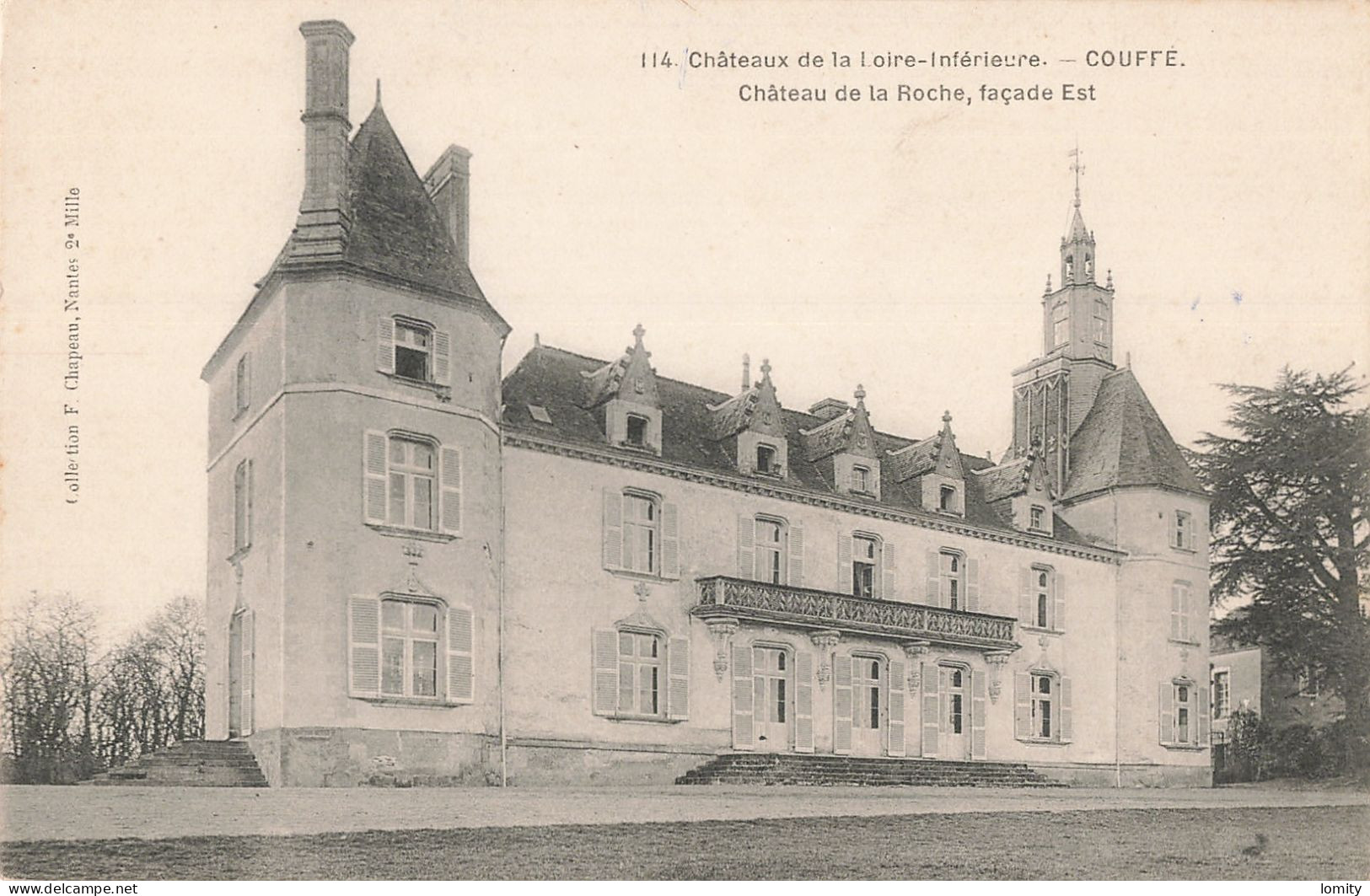 44 Couffé Chateau De La Roche Façade Est CPA - Otros & Sin Clasificación