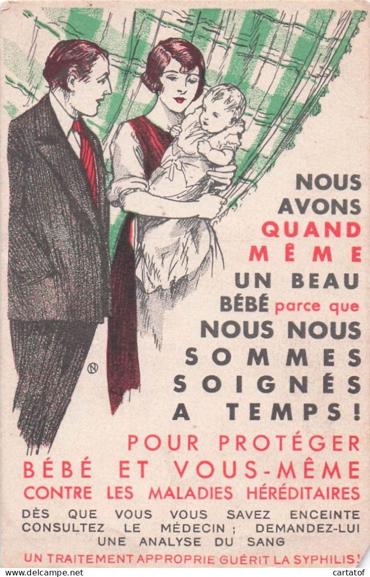 Traitement Contre La SYPHILIS . Nous Avons Un Beau Bébé .  - Publicité