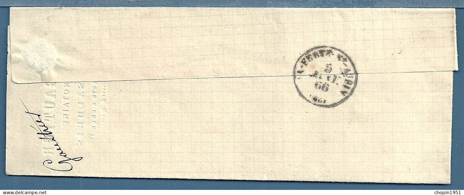 N° 21 -  10 C. BISTRE - DEUX NUANCES DIFFÉRENTES Oblitérées GC 3266 Sur Lettre De SALBRIS - 1862 Napoléon III