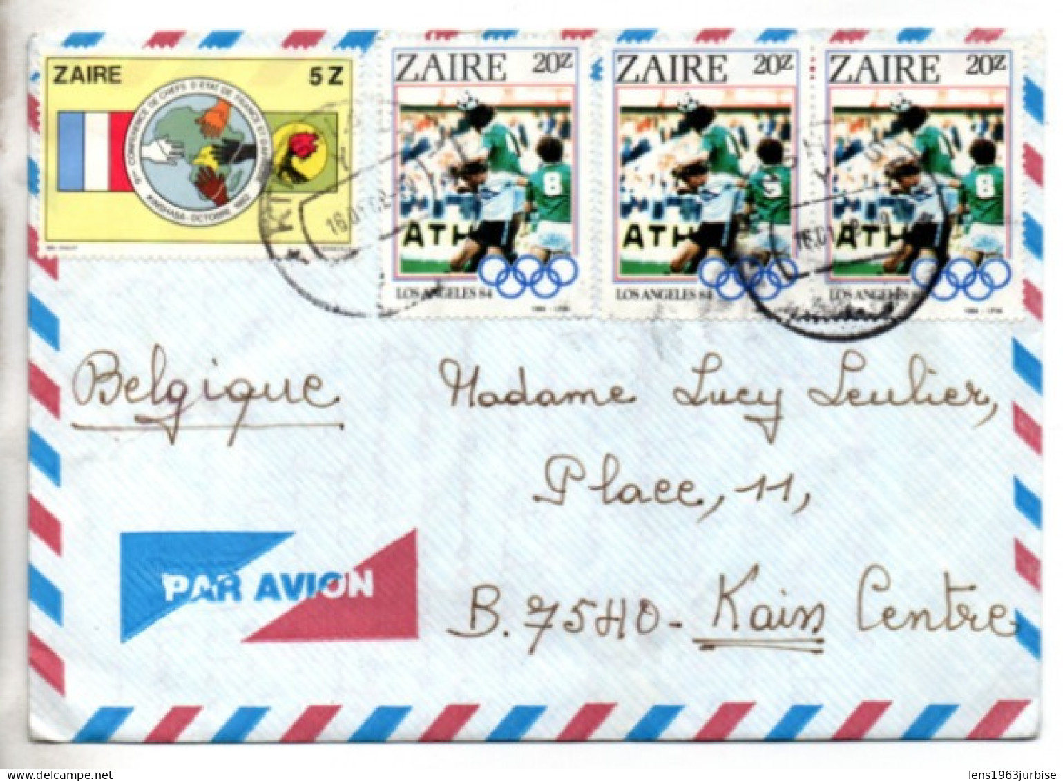 Lettre Avec Timbre , - Andere & Zonder Classificatie