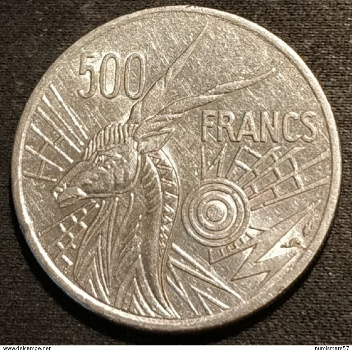 Pas Courant - ETATS DE L'AFRIQUE CENTRALE - 500 FRANCS 1976 D ( Gabon ) - KM 12 - Andere - Afrika