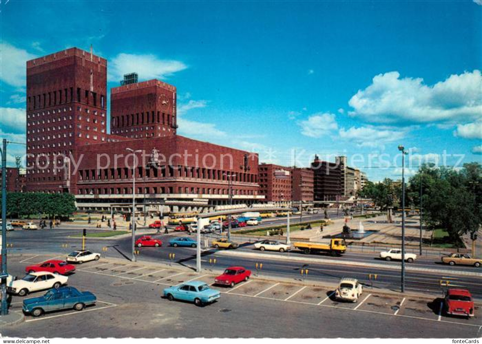 13217694 Oslo Norwegen Radhuset Rathaus Oslo Norwegen - Noorwegen