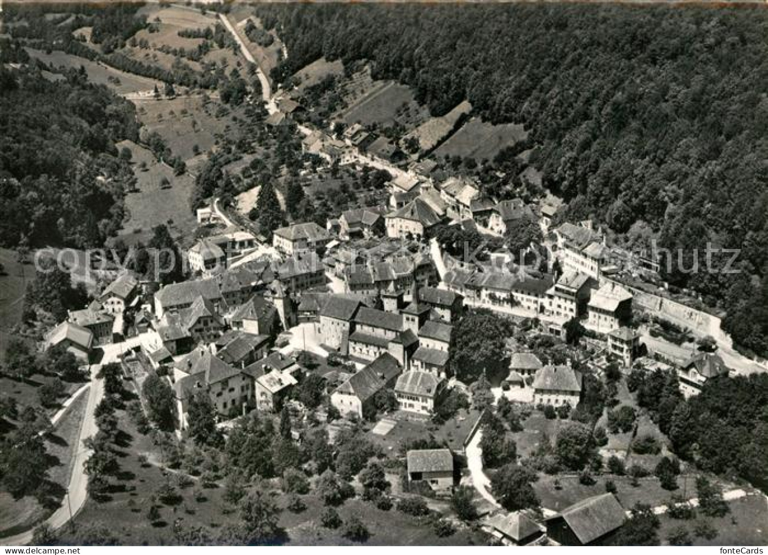 13217451 Romainmotier Vue Aerienne Fliegeraufnahme Romainmotier - Sonstige & Ohne Zuordnung