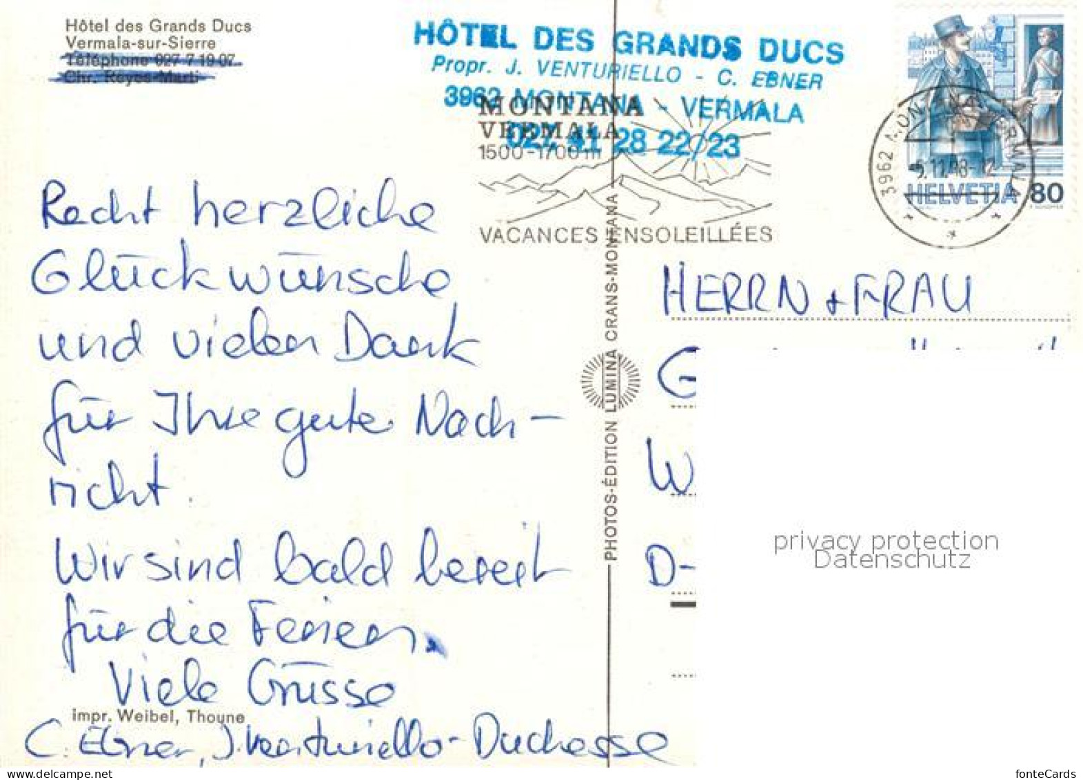 13217044 Vermala Montana Hotel Des Grands Ducs Vermala Montana - Other & Unclassified