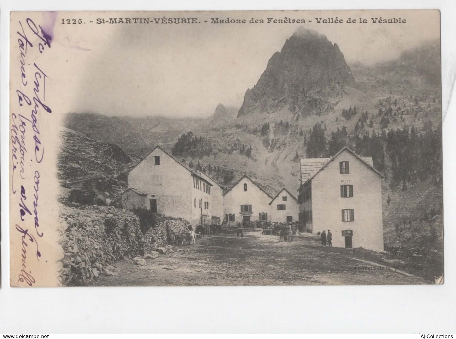 AJC - Saint Martin Vesubie - Madone Des Fenetres - Vallée De La Vesubie - Saint-Martin-Vésubie