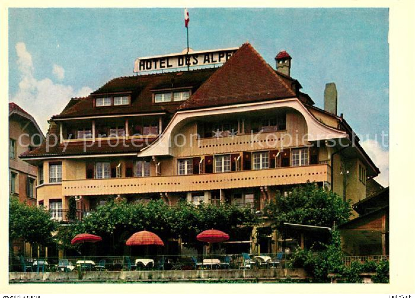 13215924 Spiez Thunersee BE Hotel Des Alpes Spiez Thunersee BE - Sonstige & Ohne Zuordnung