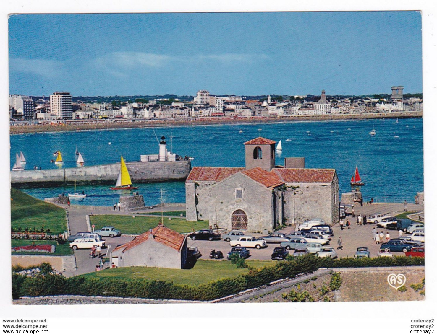 85 LES SABLES D'OLONNE N°106 Fort St Nicolas Side Car Citroën DS Tube Mercedes Peugeot 404 Renault 4L 4CV Voilier Phare - Sables D'Olonne