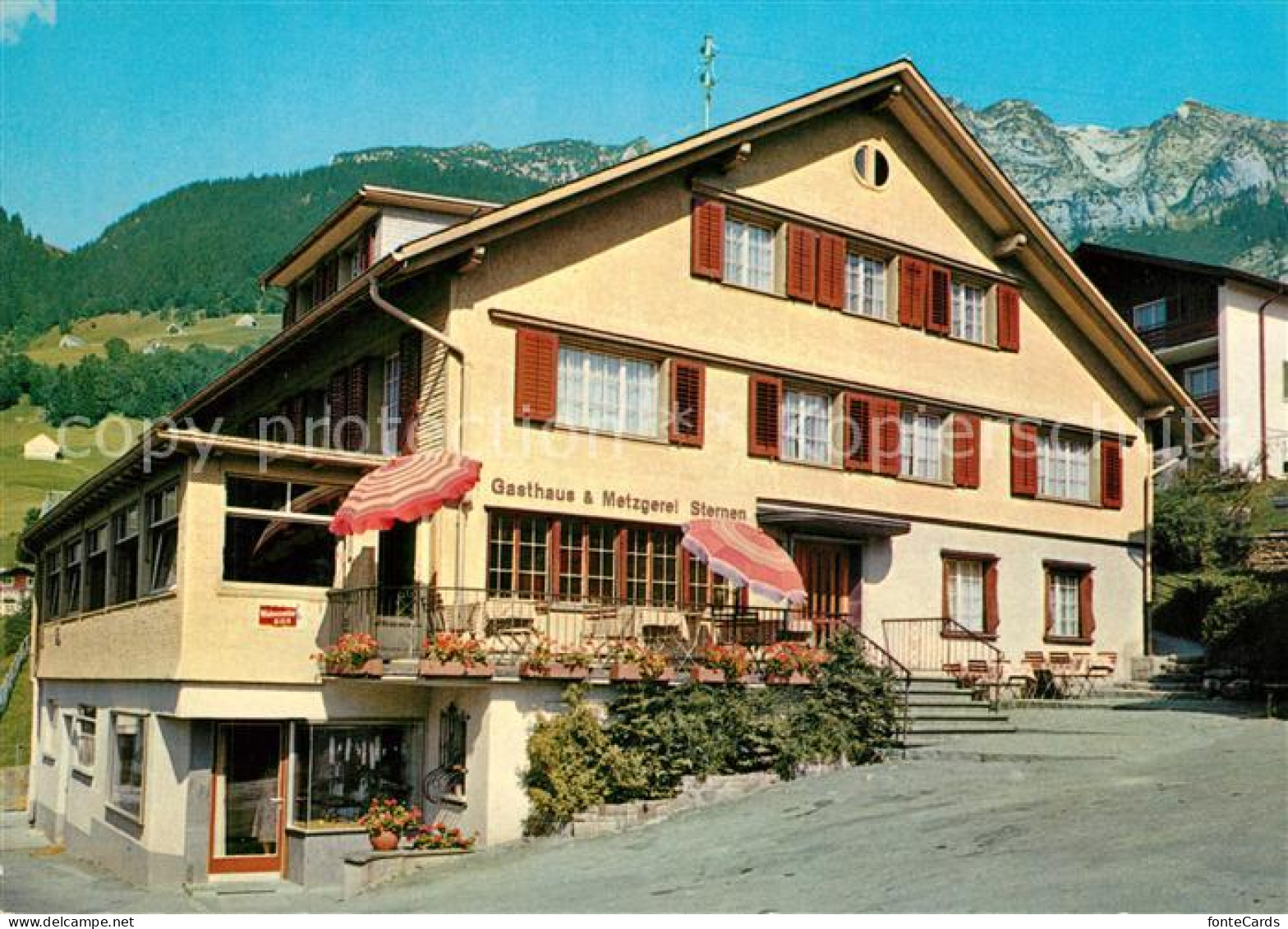 13215912 Amden SG Gasthaus Metzgerei Zum Sternen Amden SG - Autres & Non Classés