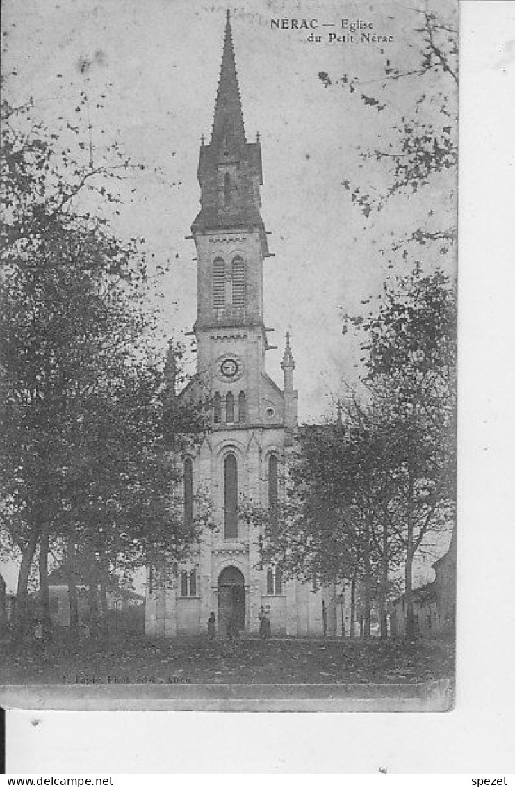 NERAC : Eglise Du Petit Nérac - Nerac