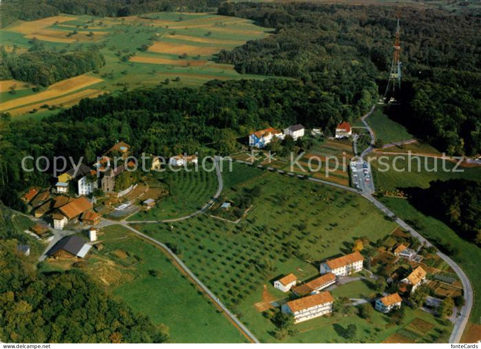 13215894 St Chrischona Fliegeraufnahme Von Westen St Chrischona - Otros & Sin Clasificación