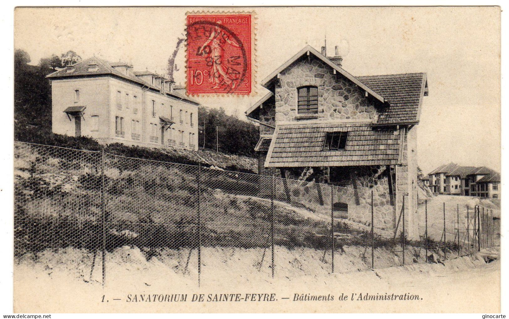 Ste Sainte Feyre Sanatorium Batiment De L'administration - Sonstige & Ohne Zuordnung