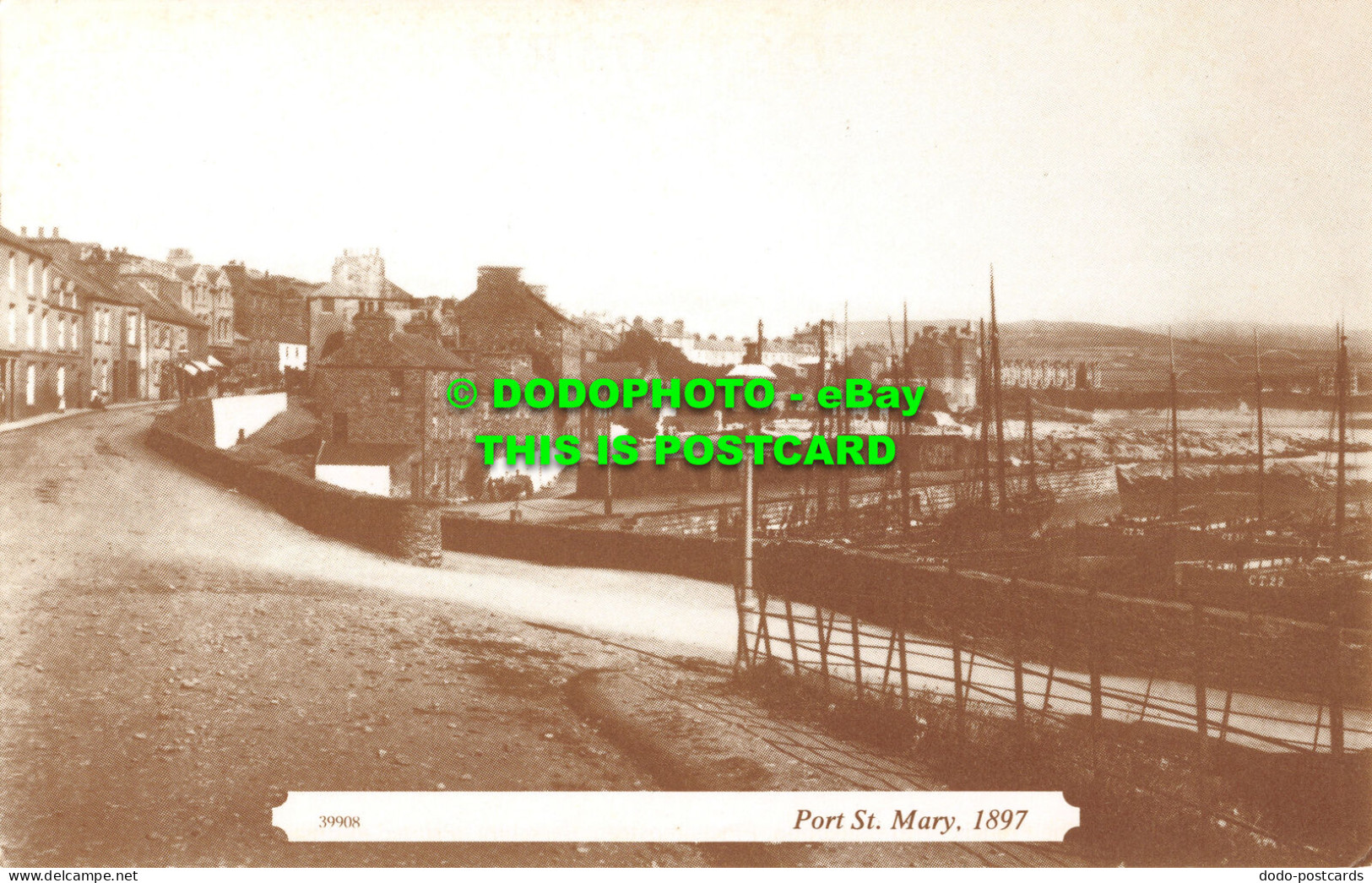 R525870 39908. Port St. Mary. 1897. Francis Frith 1822 1898. Francis Frith Colle - World