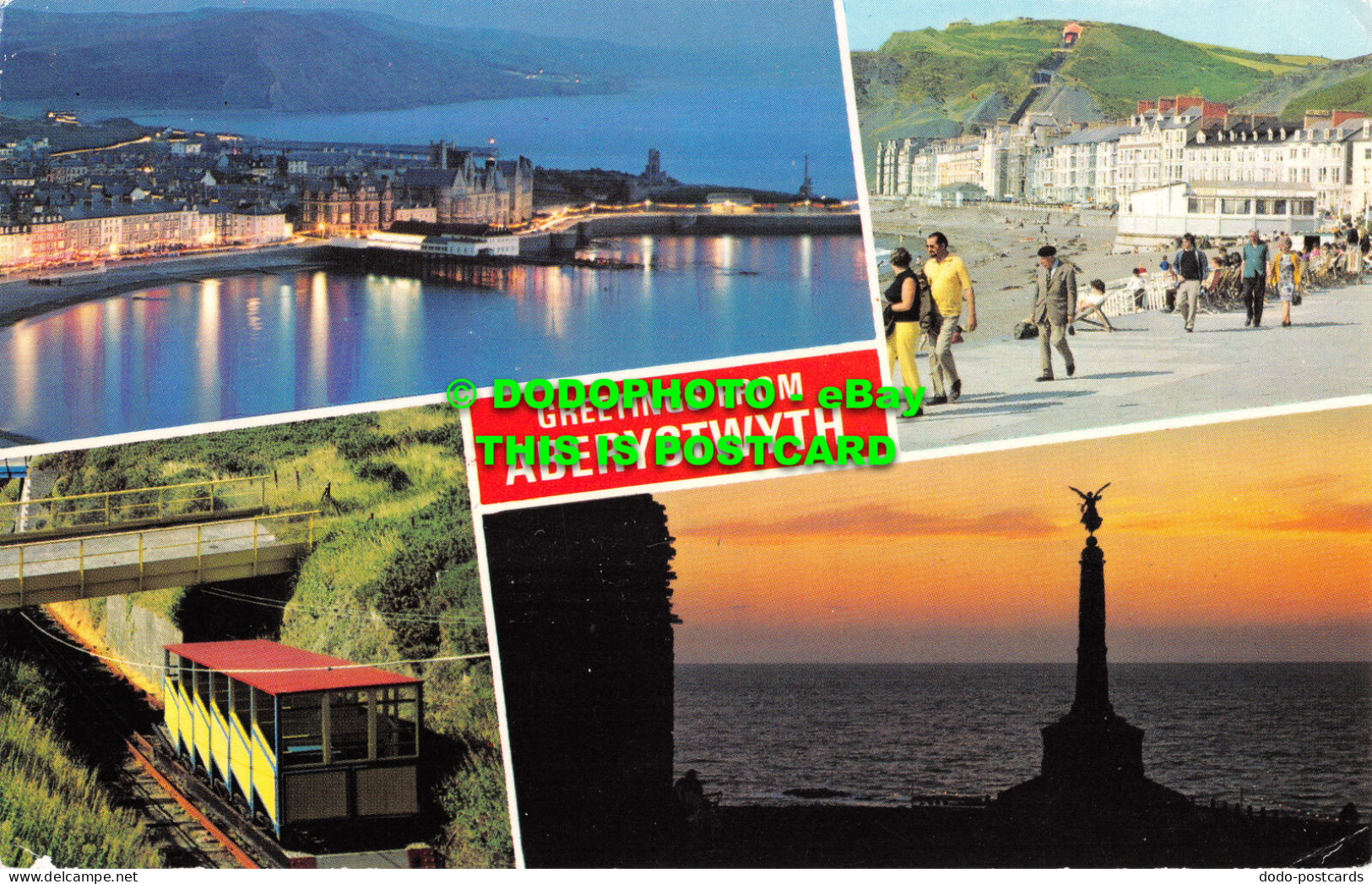 R525878 Greetings From Aberystwyth. Dennis. Multi View - Welt