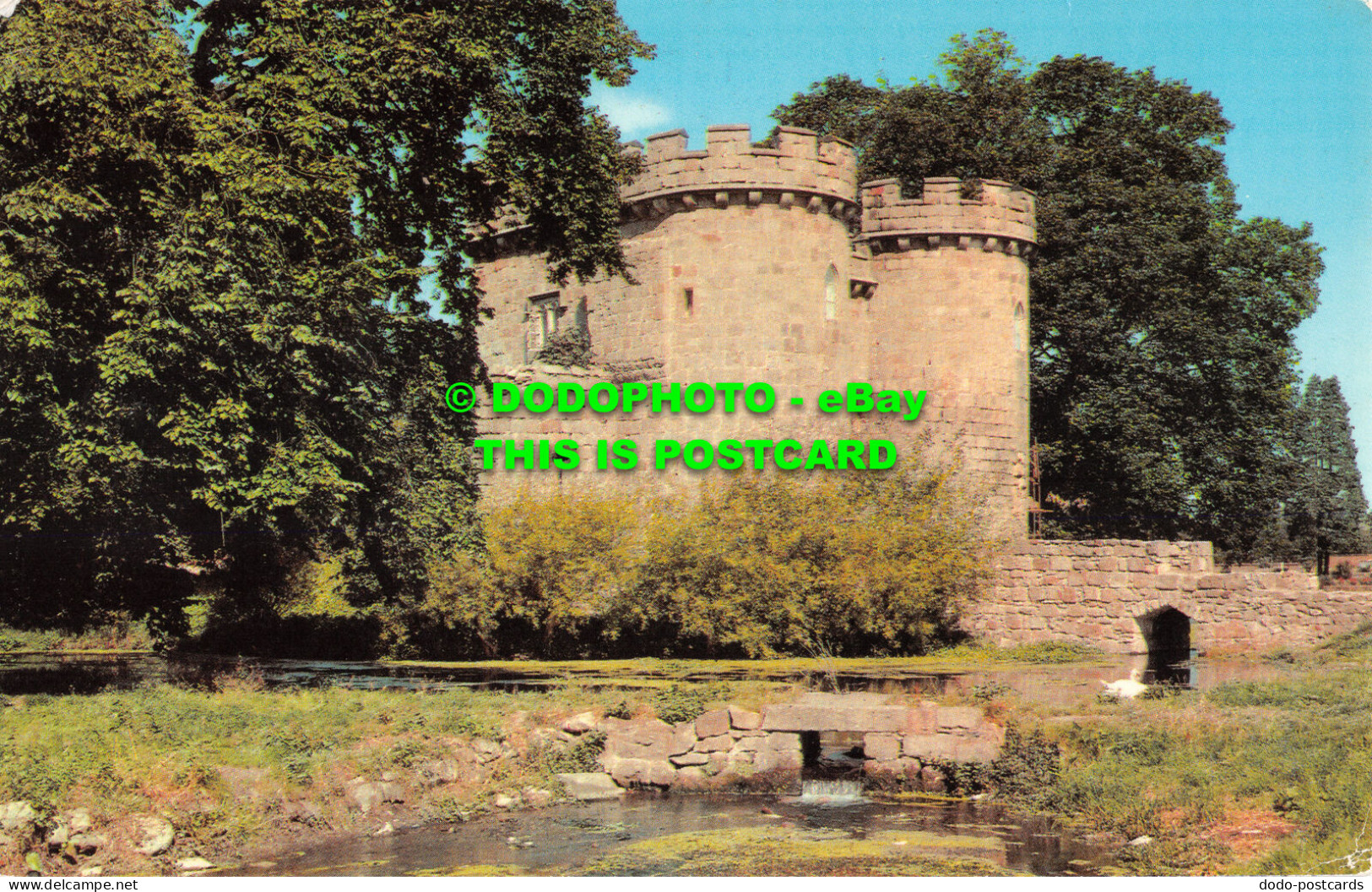 R525888 The Moat And Castle Gatehouse. Whittington. Nr. Oswestry. Precision. PT1 - World