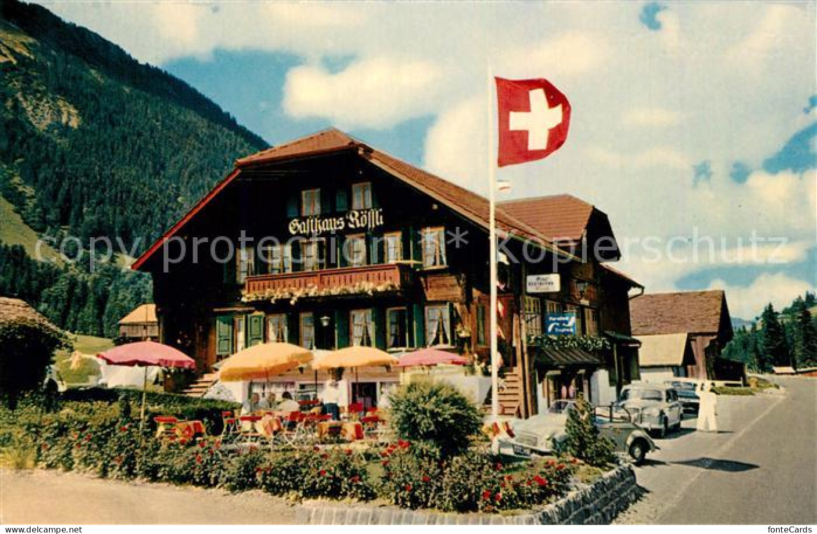 13212258 Feutersoey Hotel Restaurant Roessli Bei Gstaad Feutersoey - Sonstige & Ohne Zuordnung