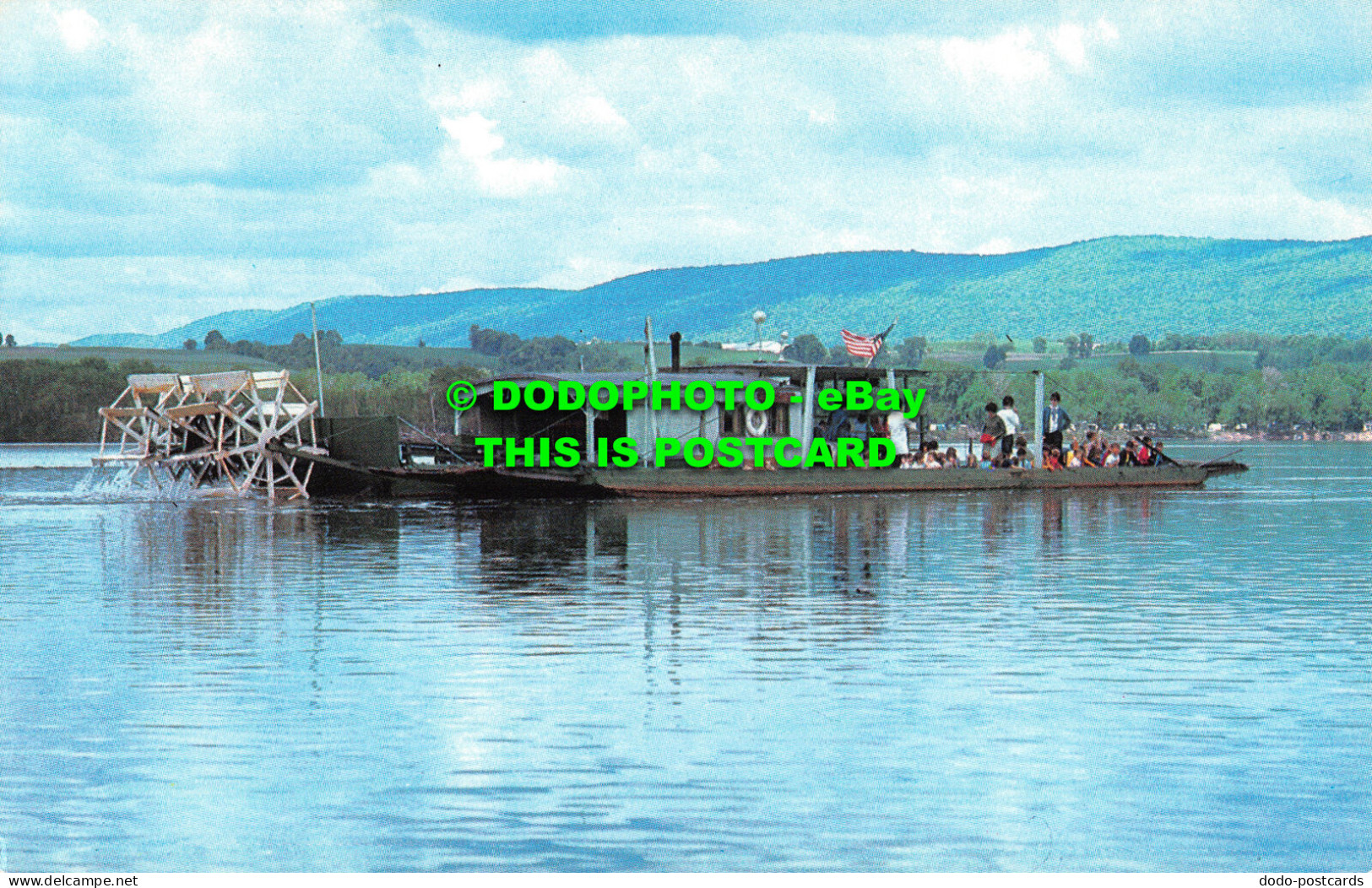 R525907 The Millersburg Ferry. A State Historical Landmark. Roaring Bull III. Ha - World