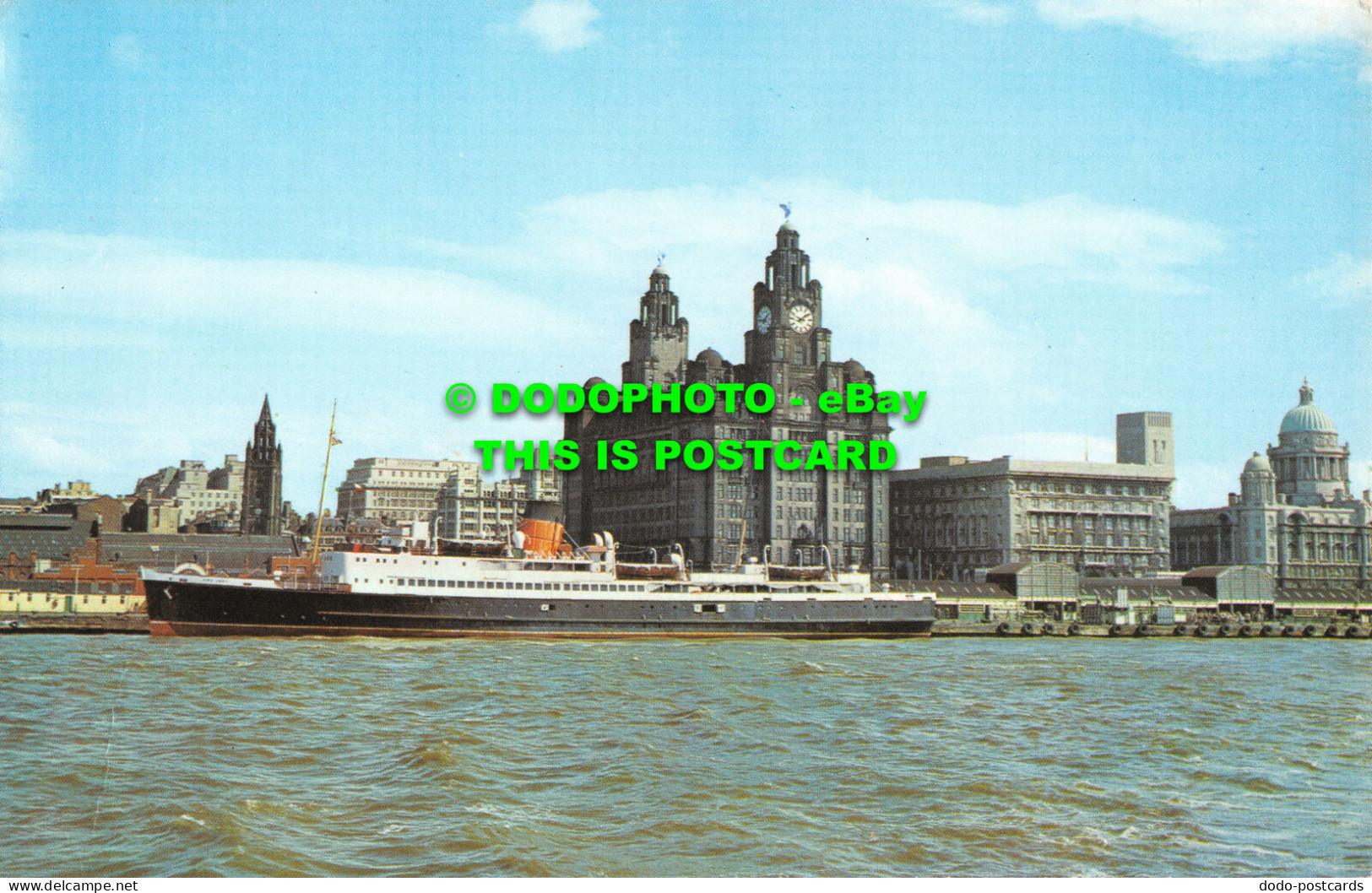 R525908 Pier Head From The River Mersey. Liverpool. PT19371 - World