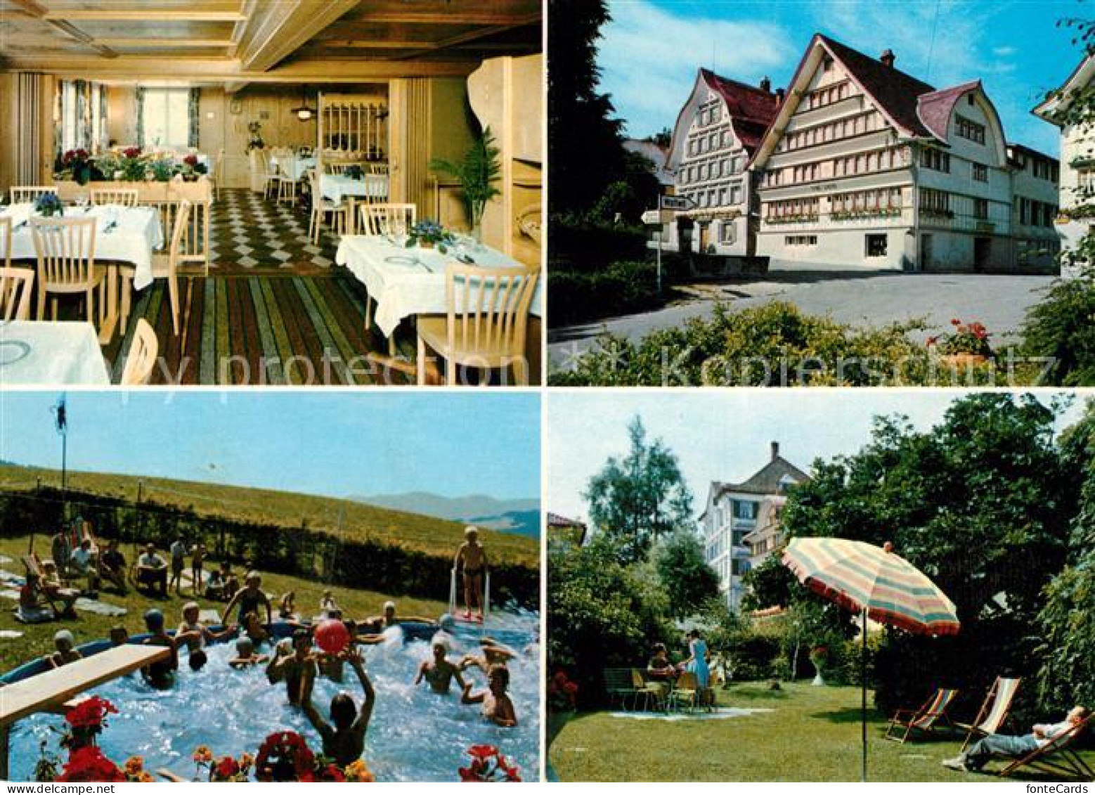 13211328 Toggenburg Hotel Metzgerei Loewen Freibad Toggenburg - Autres & Non Classés