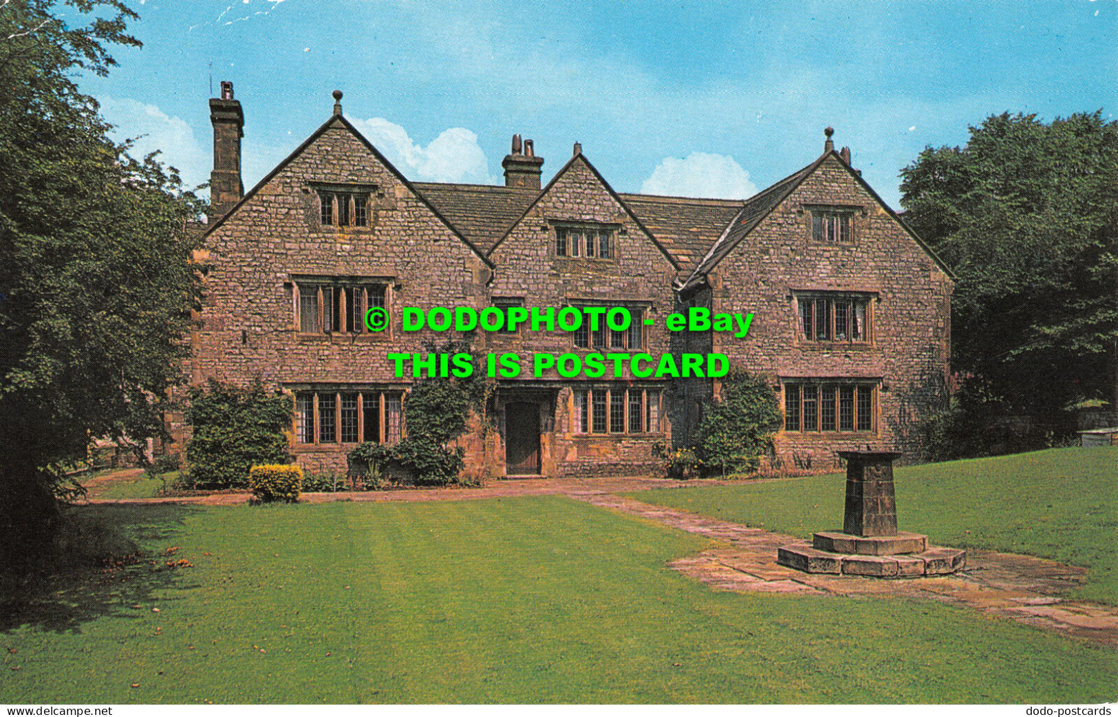 R525923 Hartington Hall. Derbyshire. EJD 837. Ernest Joyce. W. Skipper. Plastich - World