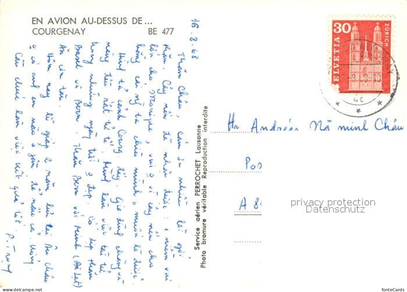 13211272 Courgenay Porrentruy Fliegeraufnahme Courgenay Porrentruy - Altri & Non Classificati