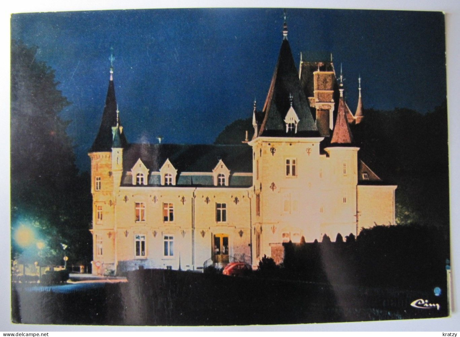 BELGIQUE - NAMUR - VIROINVAL - NISMES - Le Château De Nuit - Viroinval