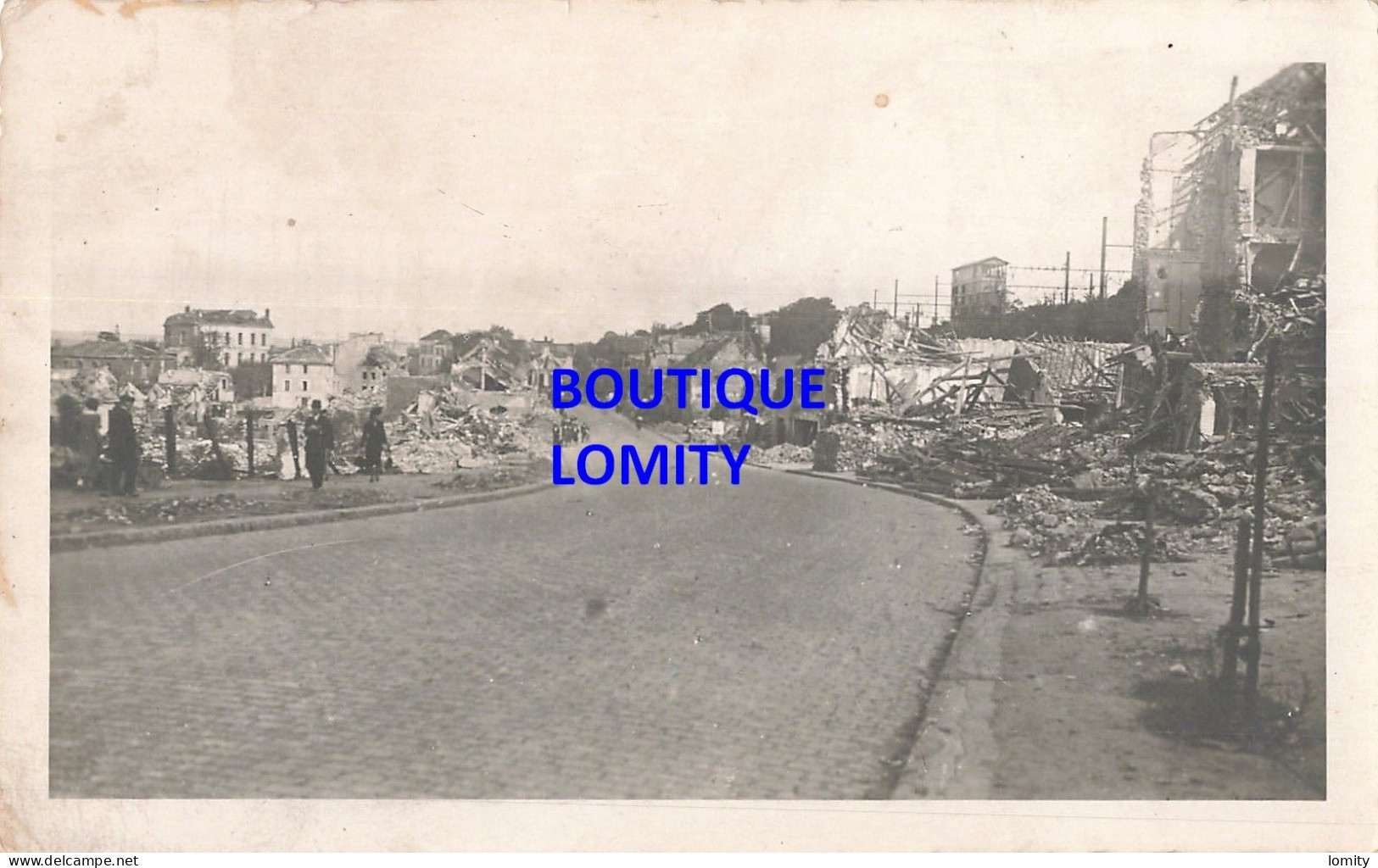 78 Saint Cyr Ruines Guerre 1939 1945 CPSM PF - St. Cyr L'Ecole