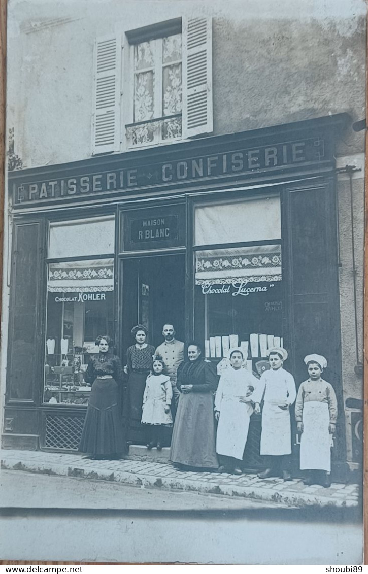 AVIGNON PATISSERIE CONFIDERIE  R.BLANC  MAGASIN DEVANTURE CARTE PHOTO - Avignon