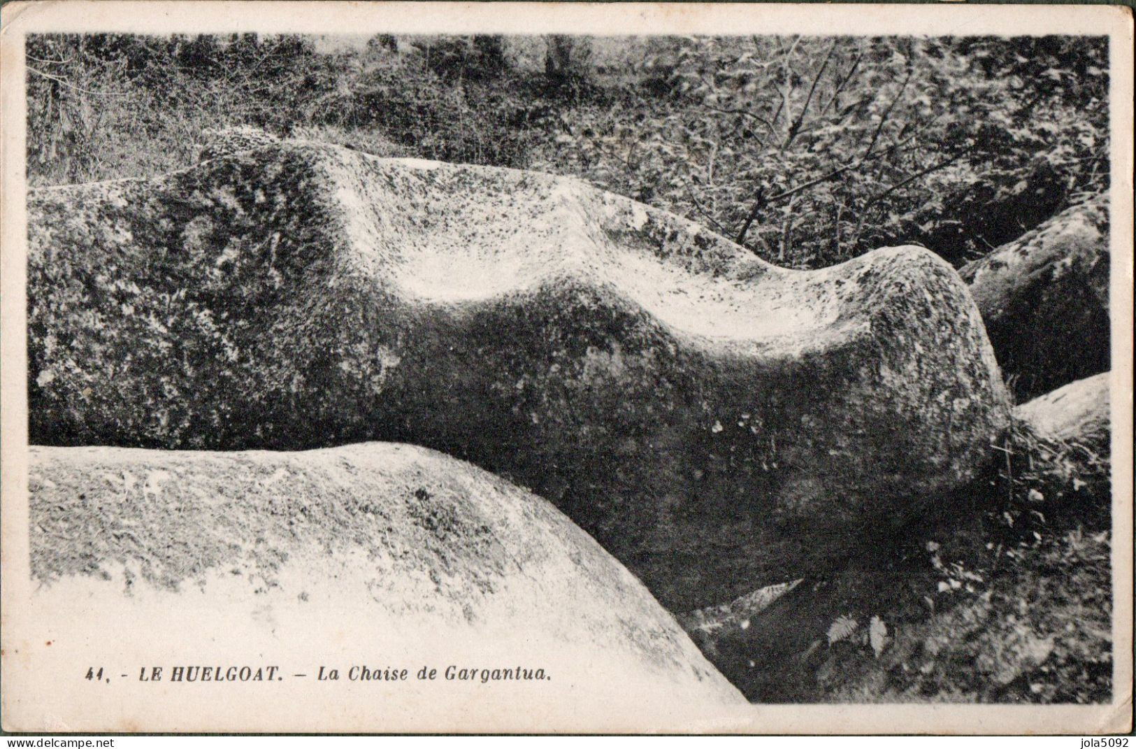 29 - LE HUELGOAT - La Chaise De Gargantua - Huelgoat