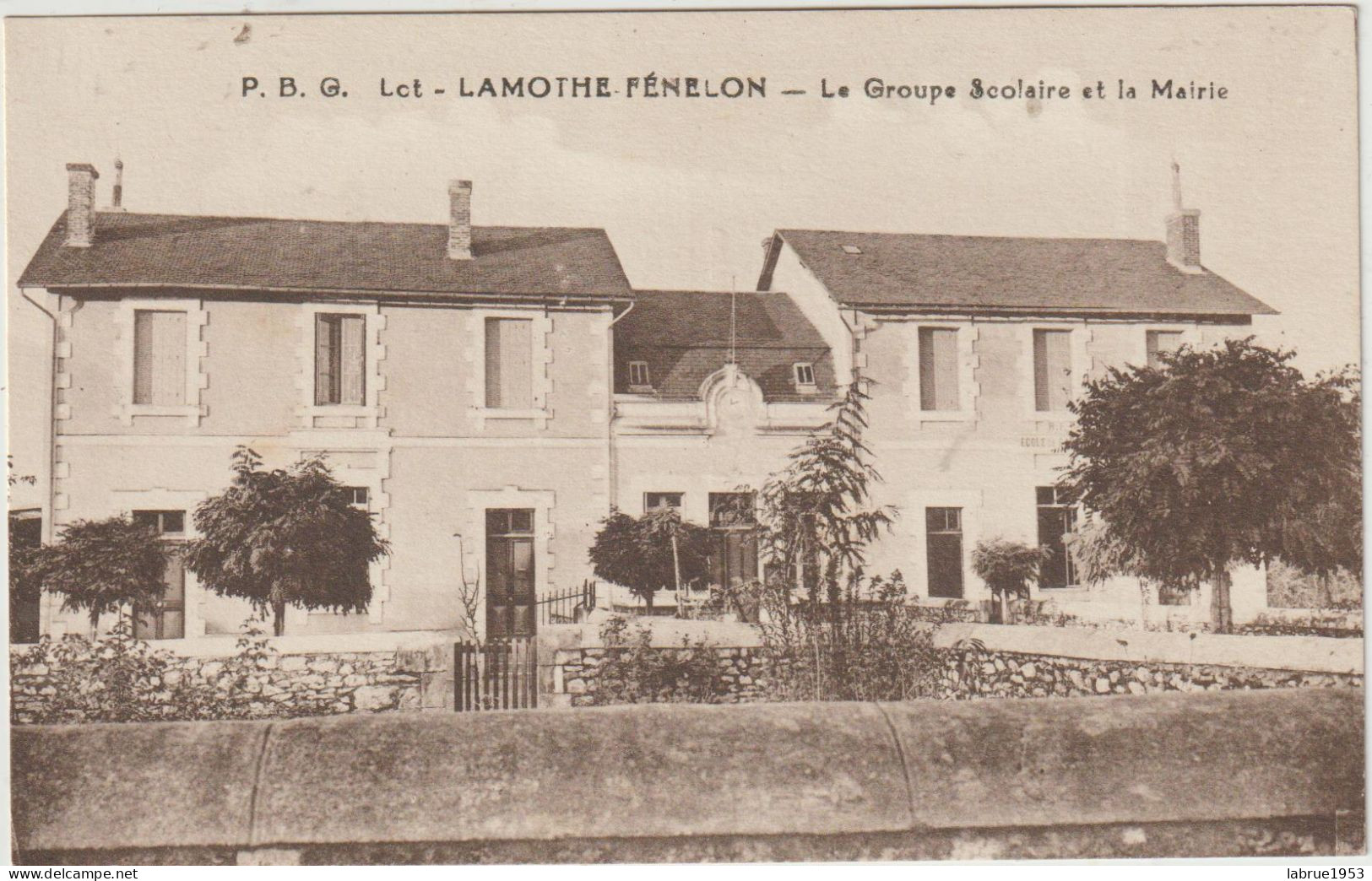 Lamothe Fénelon - Le Groupe Scolaire - ( G.2519) - Altri & Non Classificati