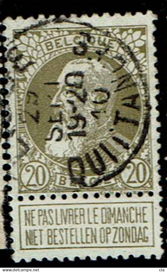 75  Obl  Liège (quittances)  + 6 - 1905 Grosse Barbe